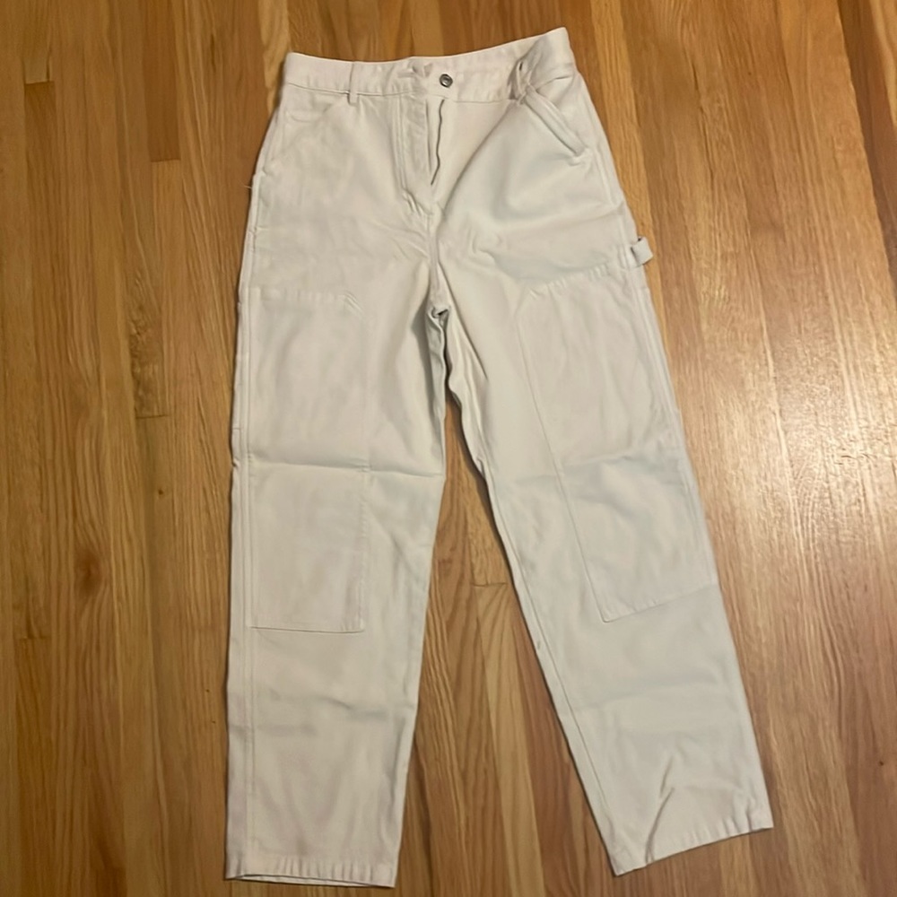 Ivory Wilfred free cargo, Jean pants in ivory.